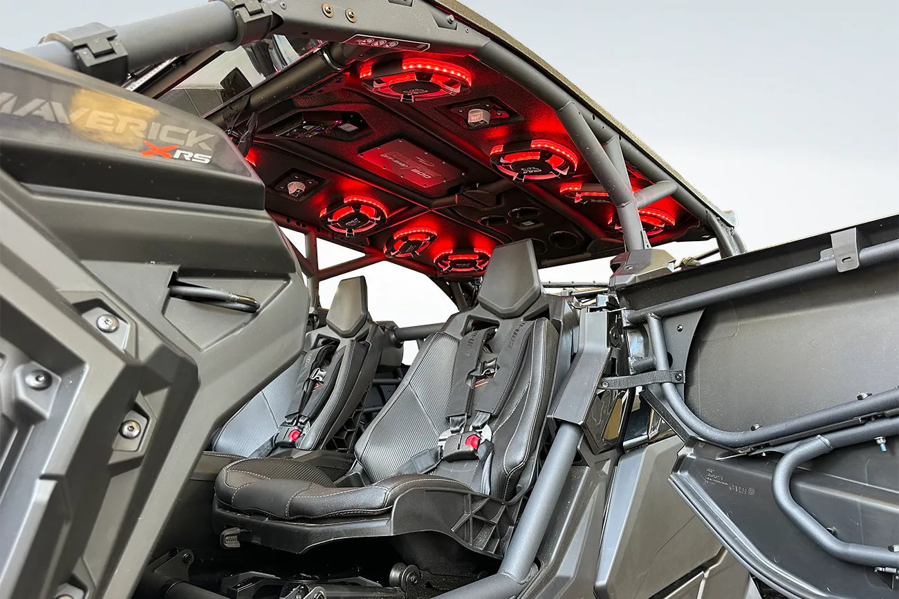 PRO BOX AUDIO ROOF - 17+ CANAM X3 MAX - X3F8-MAX-PKG1 + RGB