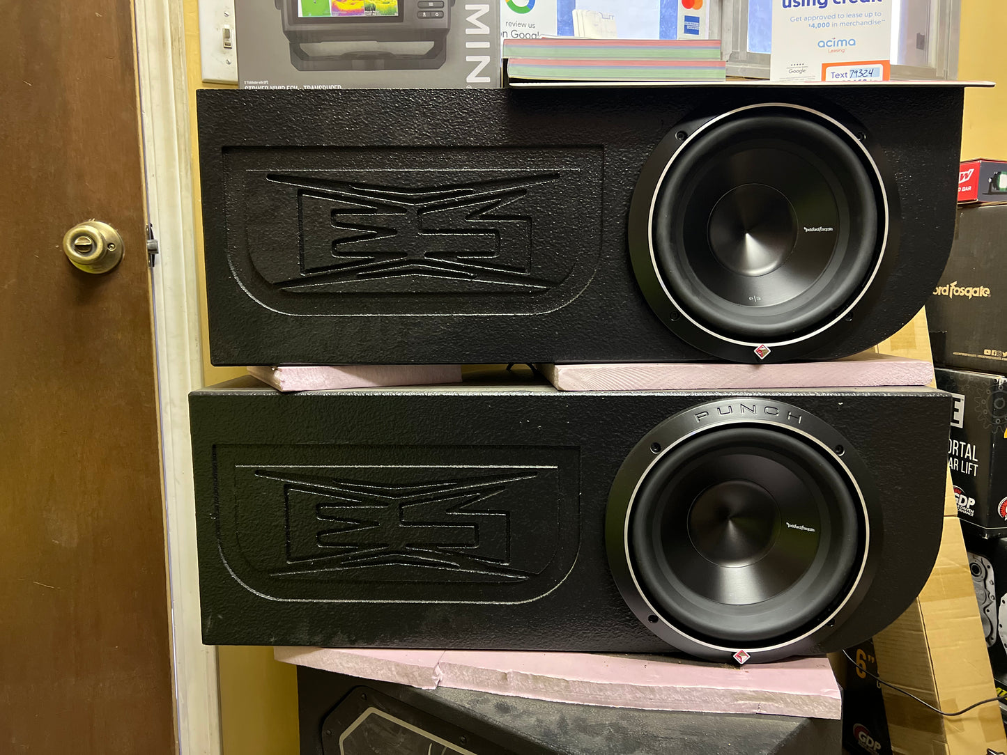 Can -am Defender Single Under Seat Sub Box- Ported - loaded