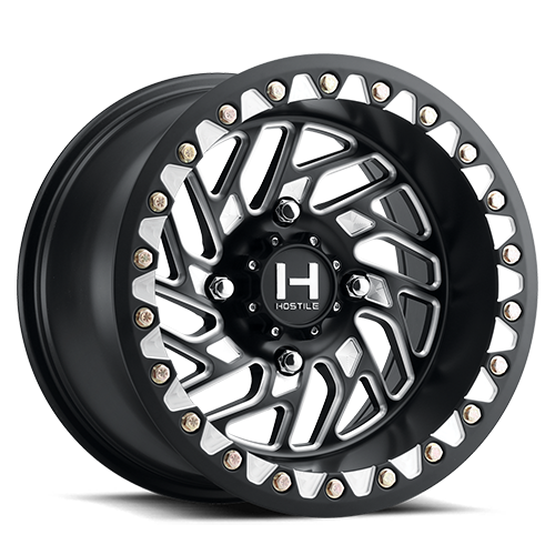 Hostile 15x7 H316 JIGSAW UTV BEADLOCK Wheels - Set of 4