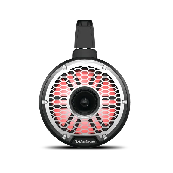M2 8” Color Optix™ 2-Way Horn Loaded Wake Tower Speakers (pr) - Black