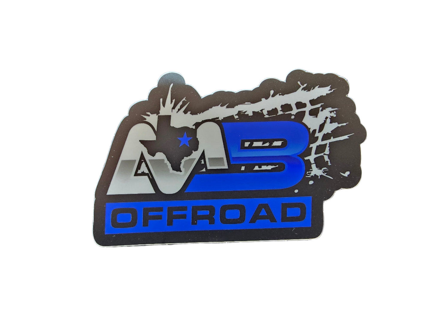 Offroad U logo on a textured surface