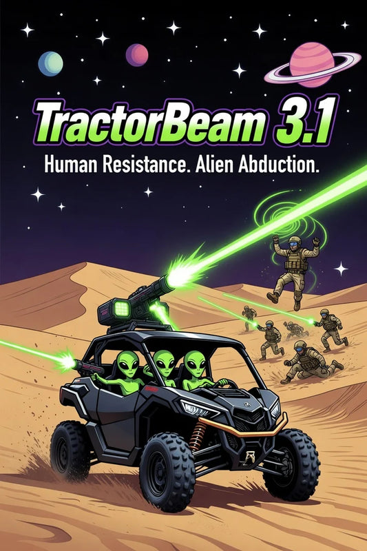 Tractor Beam 3.1 Laser Pods (Set of 2) with Clamps and Switch+Harness