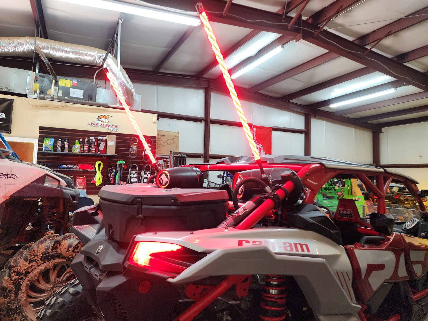 Woody's Lights - Cyclone Whips - 3ft - Pair - LEVEL 3