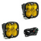 BAJA DESIGNS - Squadron Sport Black LED Auxiliary Light Pod Pair
