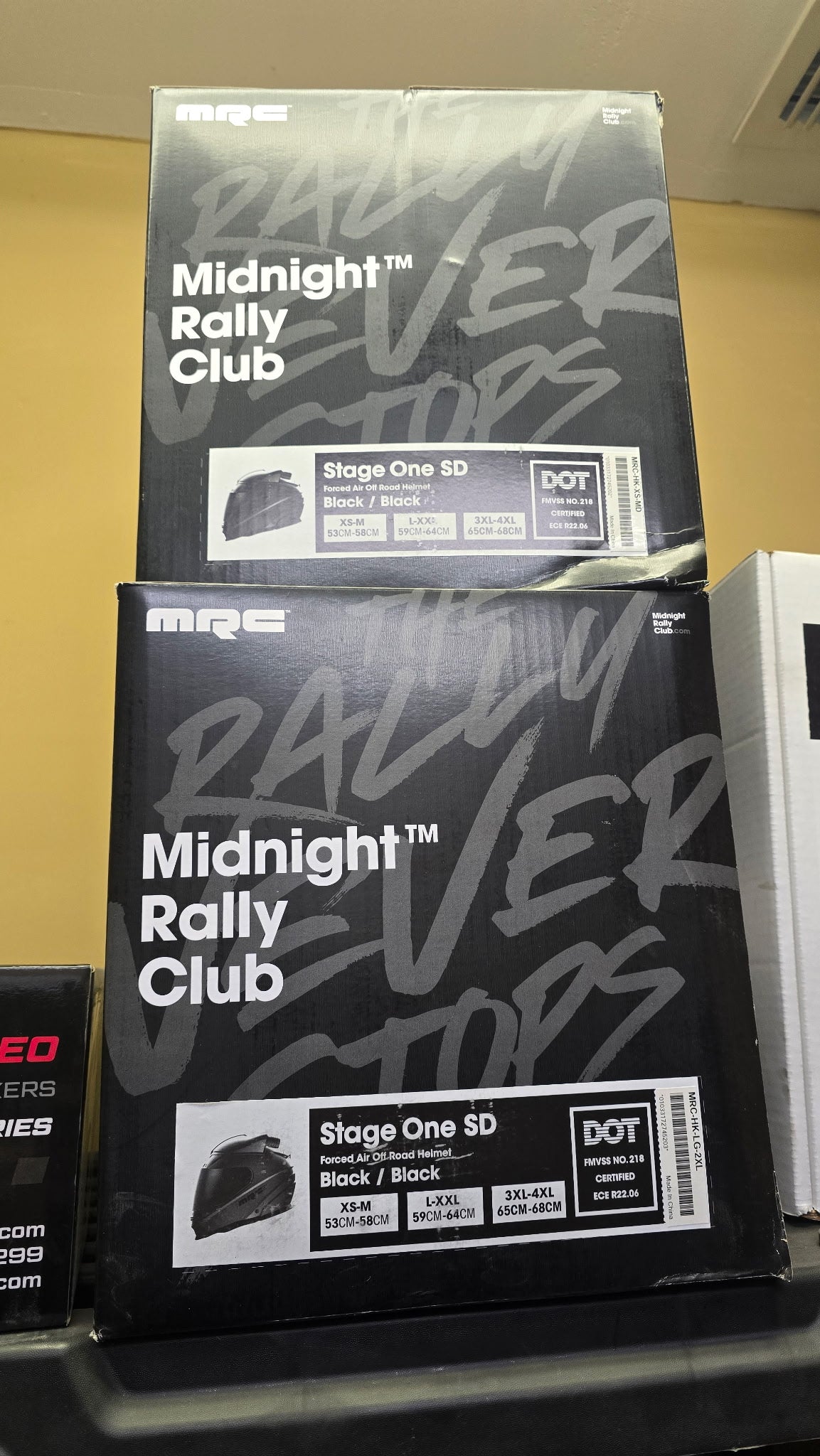 Midnight Rally Club Stage One SD Helmet