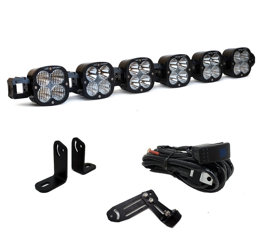 Baja Designs - XL Linkable Roof Mount Light Kit - Polaris 2020-2026 RZR Pro XP; 2024 RZR Turbo R