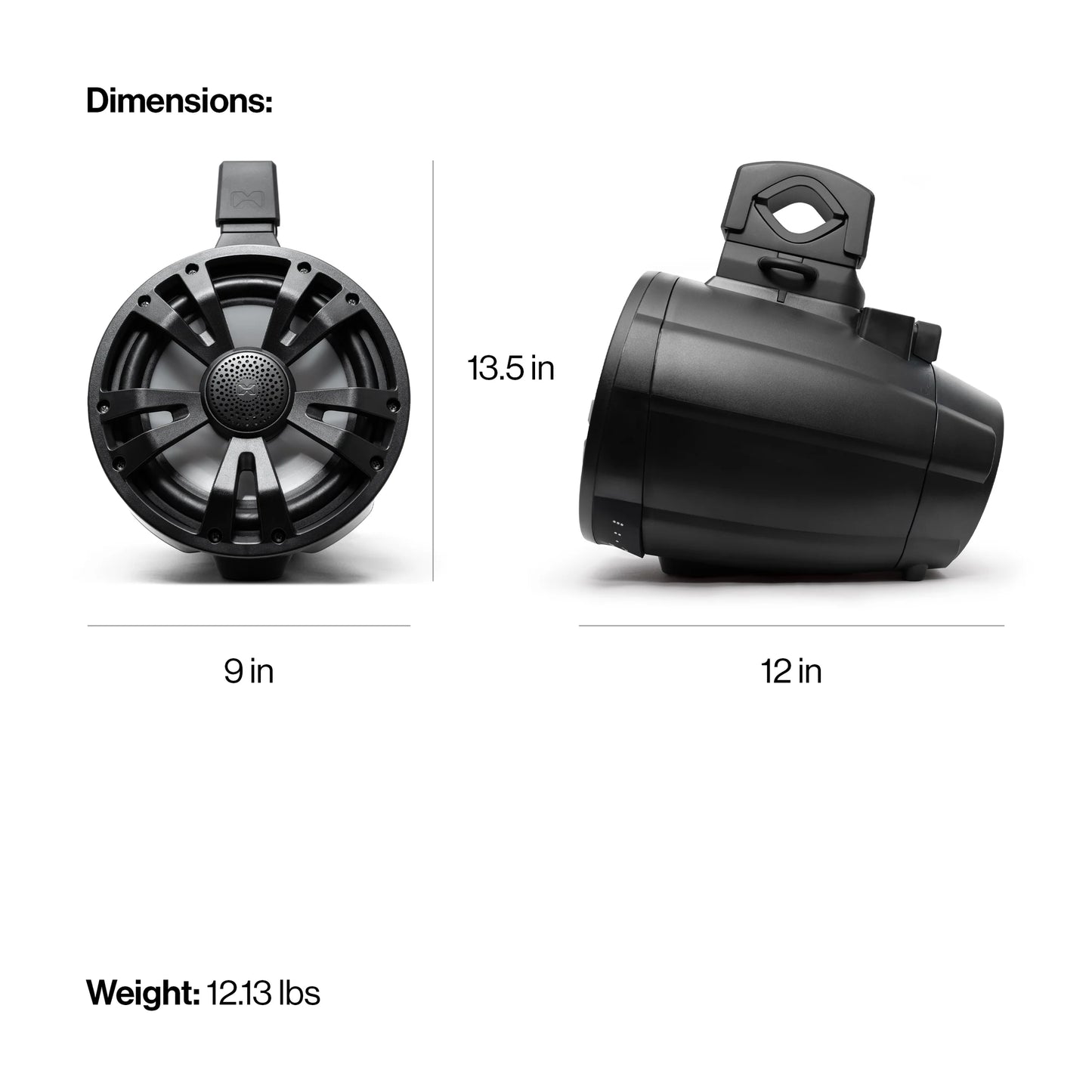 Extreme Tower Speakers TBB8- 2 Battery Powered Bluetooth Amplified Tower Speaker