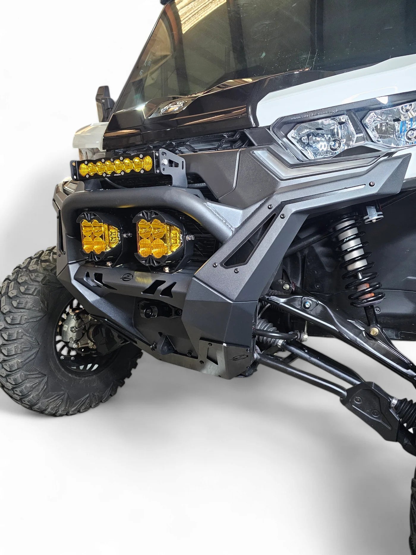 Elektric Offroad Designs 2016+ Can-am Defender HD10 Volt Front Winch Bumper