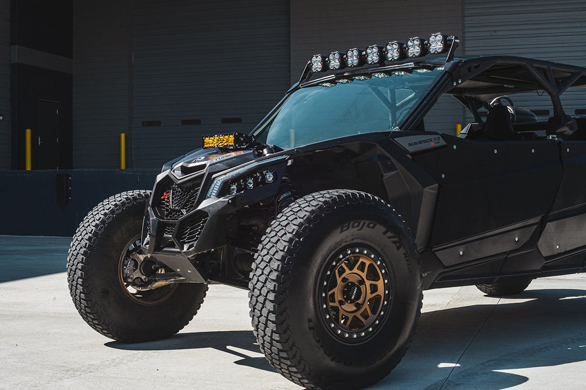 Baja Designs - Can-Am XL Linkable Roof Mount Light Kit - Can-Am 2017-24 Maverick X3