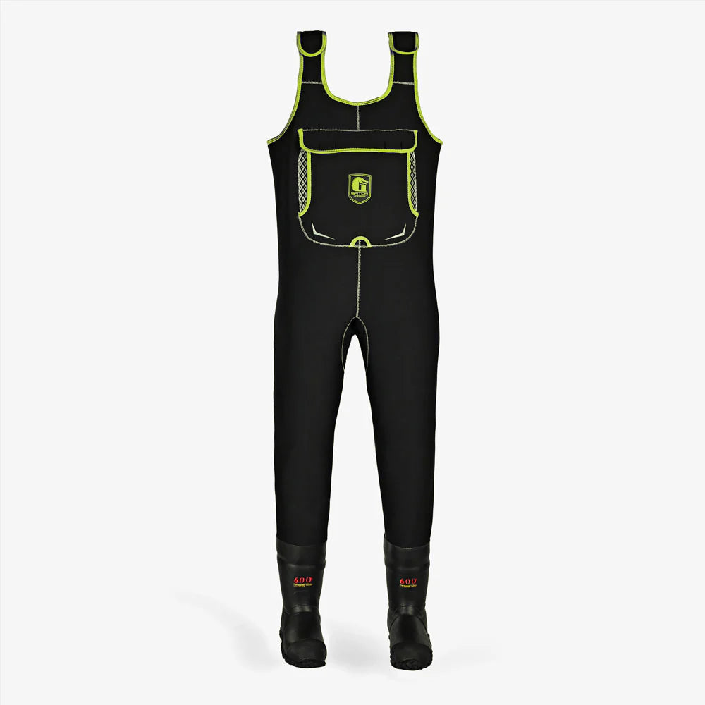 Mens- Lime Retro Waders