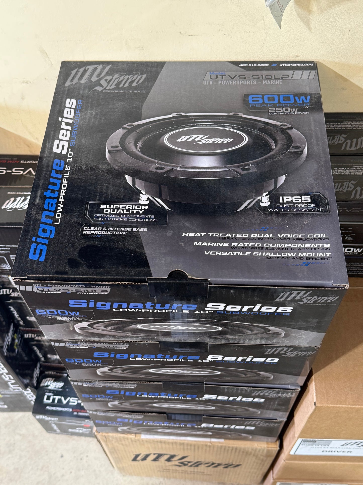 UTV STEREO Low-profile 10" Subwoofer