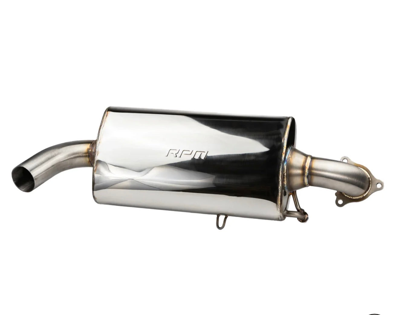RPM 2020-2026 Polaris RZR PRO XP & Turbo R / Pro S Sport Muffler, Slip-On Catless Sport Muffler