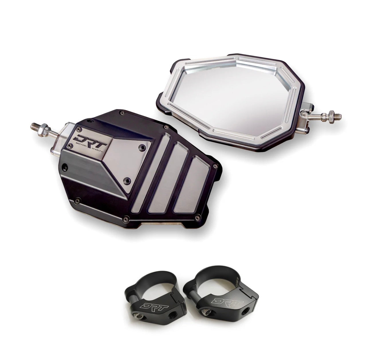 DRT Billet Aluminum Tactical Convex Side Mirror Set