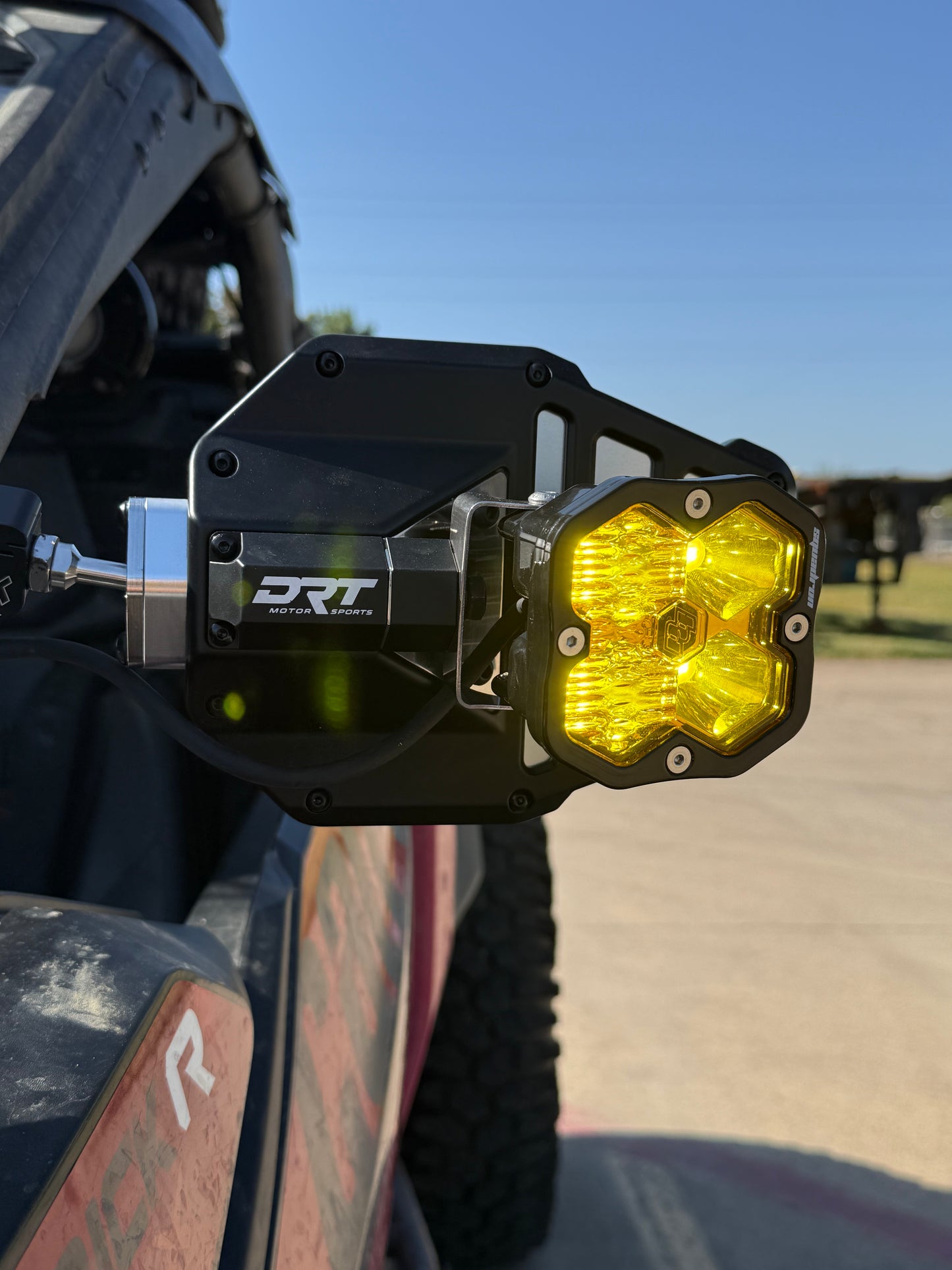 Tactical Convex Side Lighted Mirror Combo