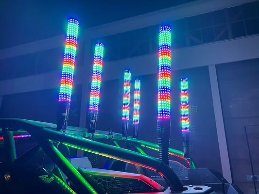 MB Whips- LED Lights