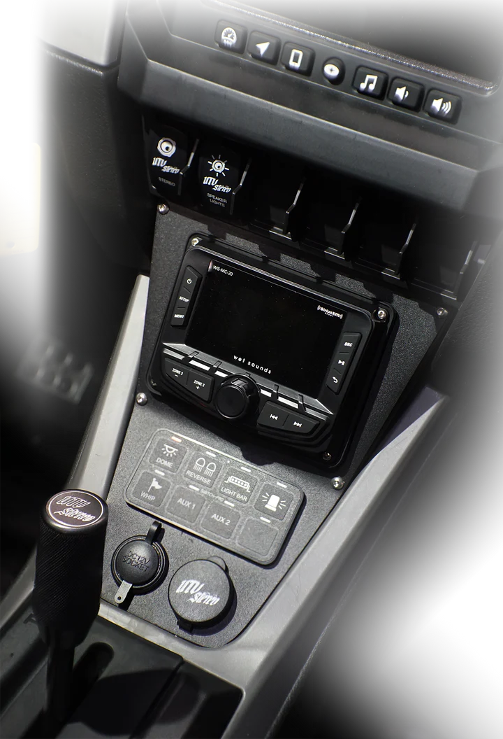 UTV Stereo RZR® Pro Series Head Unit Mount (2021-2024 MODELS ONLY)
