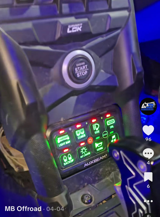 Can-am x3 Lower Switch Panel Mount