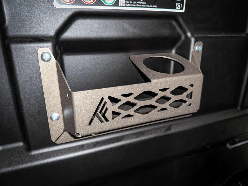 Defender MAX Rear Cup Holder Kit (Pair) - Black