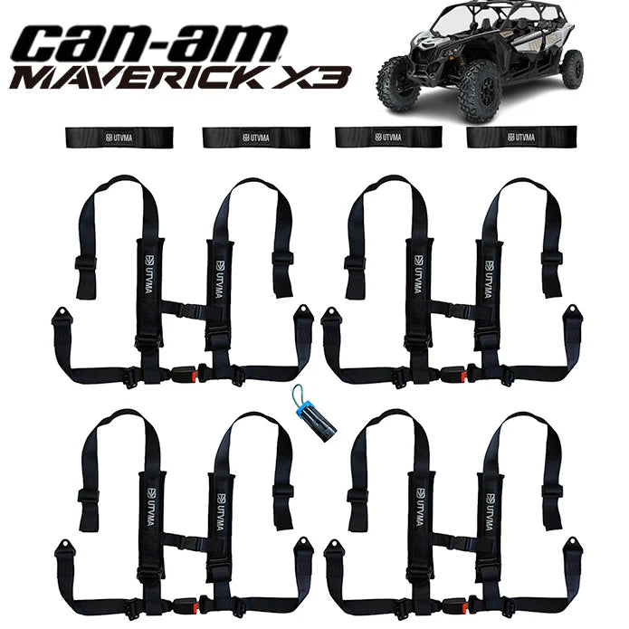 UTVMA Maverick X3 Harness Kit (2017-2025)