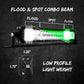 XKGLOW  2-IN-1 LED LIGHT BAR | WHITE & GREEN