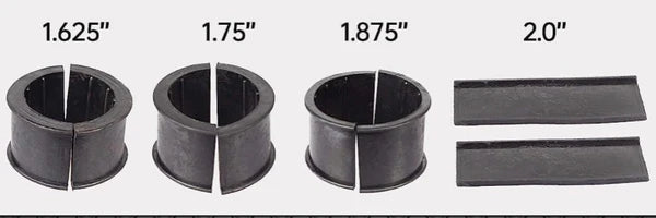 Alien 1.65-2.0" Clamp with mounting hole PAIR