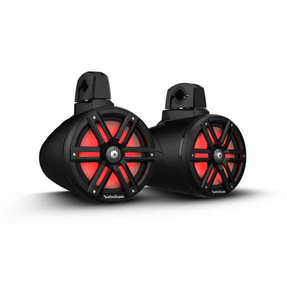 M2 8” Color Optix™ 2-Way Wake Tower Speakers (pr) - Black M2WL-8B