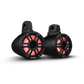 M2 8” Color Optix™ 2-Way Horn Loaded Wake Tower Speakers (pr) - Black