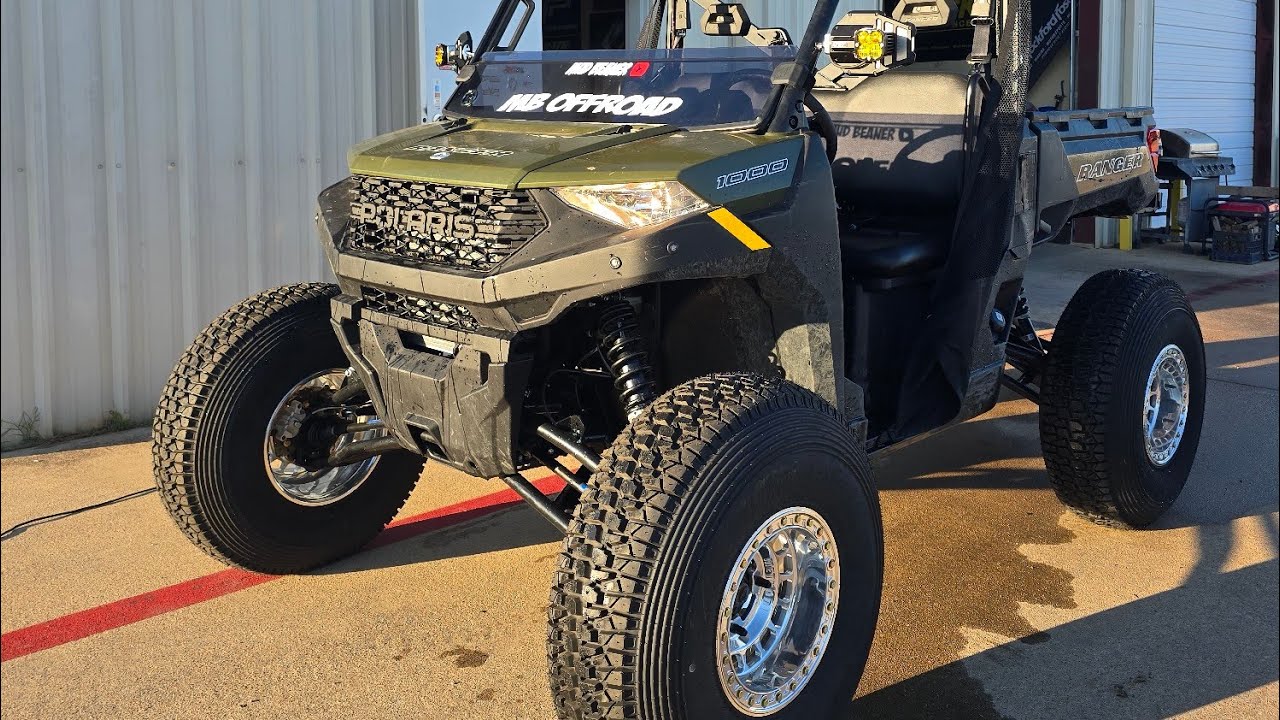 Load video: Superatv Long Travel Method WheelsTensor TiresRockford Fosgate Audio Roof