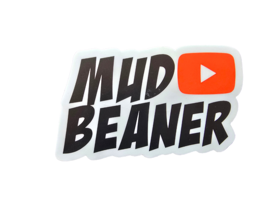 MudBeaner 4" Decal