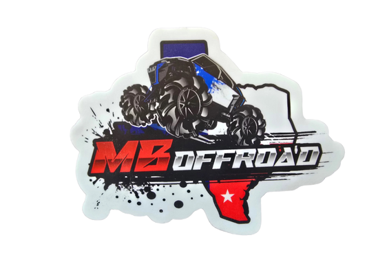 MB Offroad TX 4" Decal