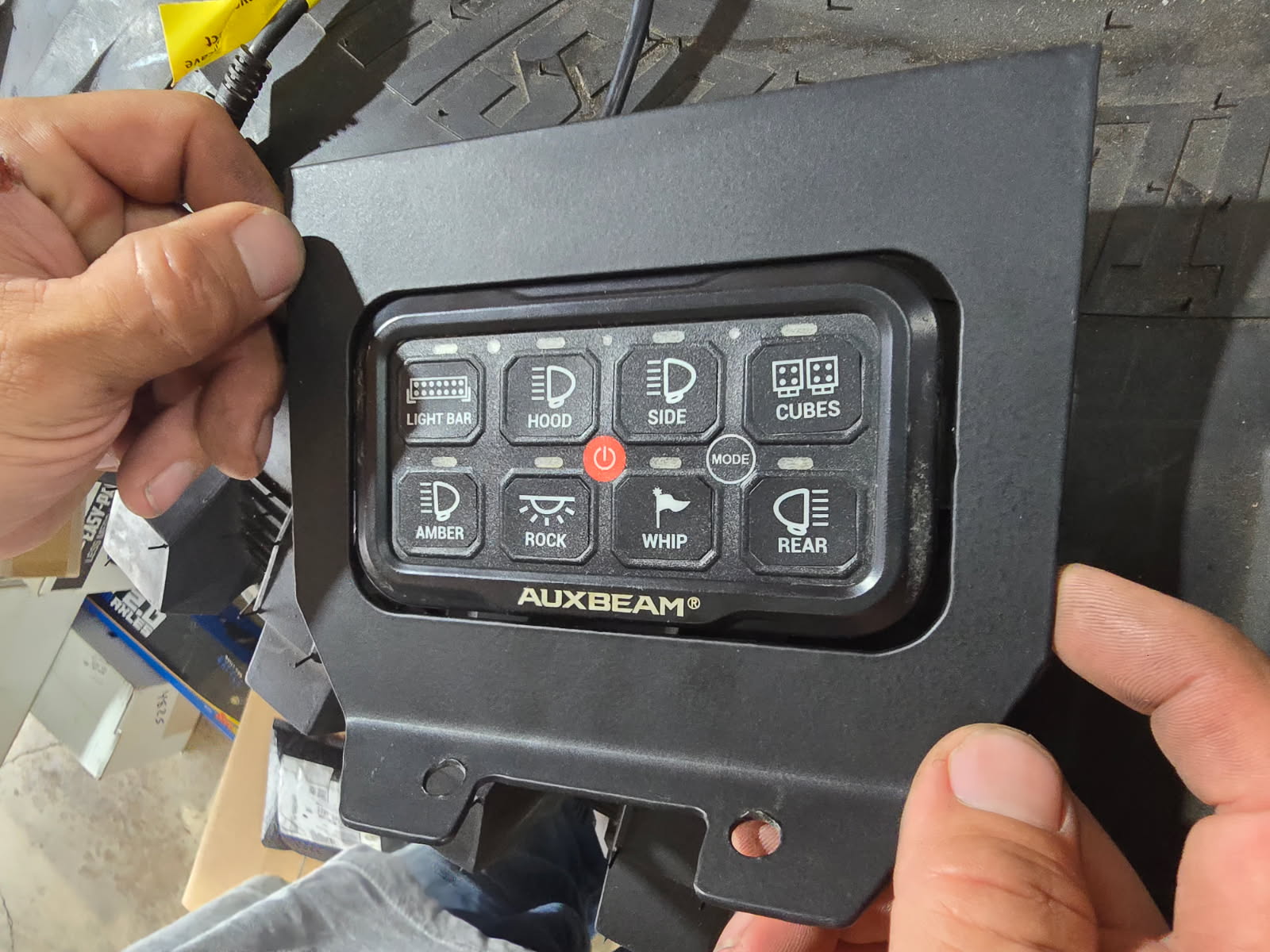 Can-am x3 Lower Switch Panel Mount – MB OFFROAD