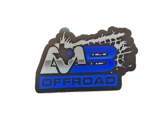 Offroad U logo on a textured surface