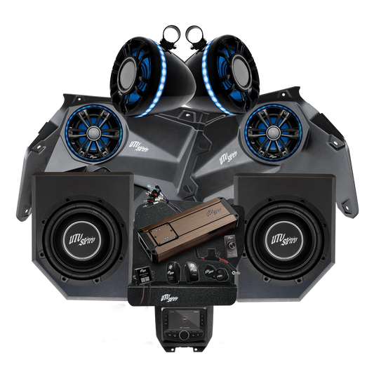 UTV STEREO CAN-AM® X3 ELITE SERIES STAGE 6 STEREO KIT | UTVS-X3-S6-E