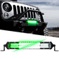 XKGLOW  2-IN-1 LED LIGHT BAR | WHITE & GREEN